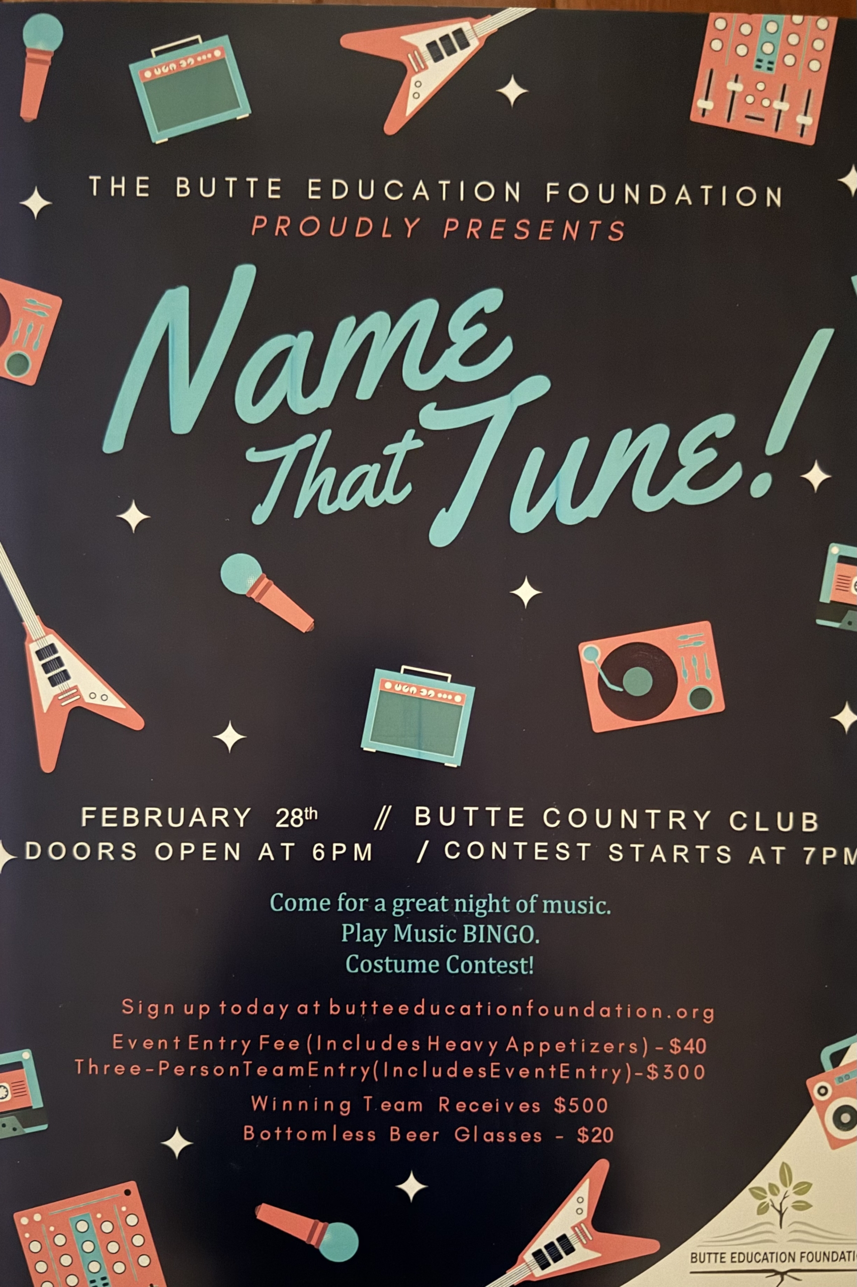 Name That Tune 2026 Poster